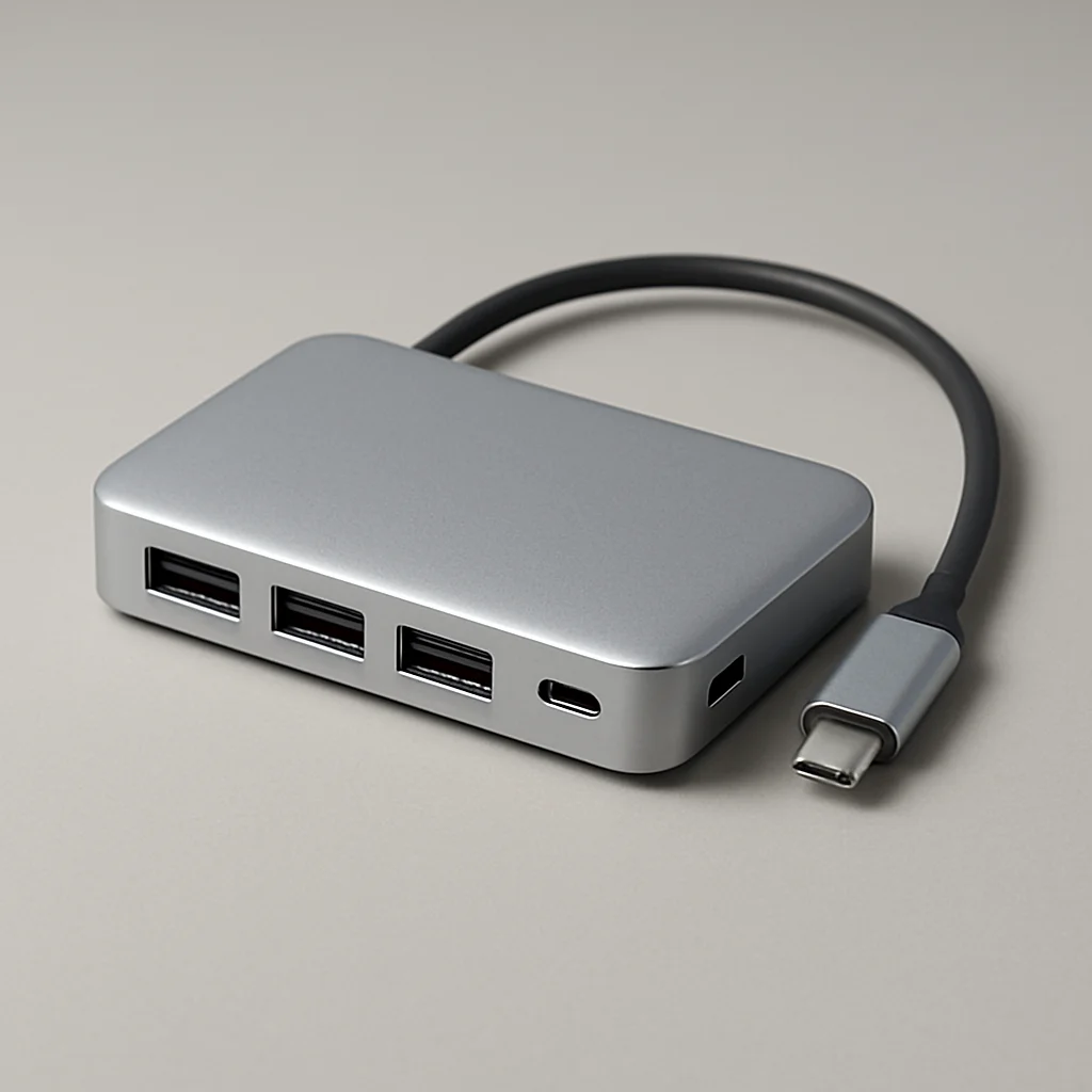 Five-Port USB-C Hub